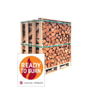 crate kiln dried birch hardwood logs